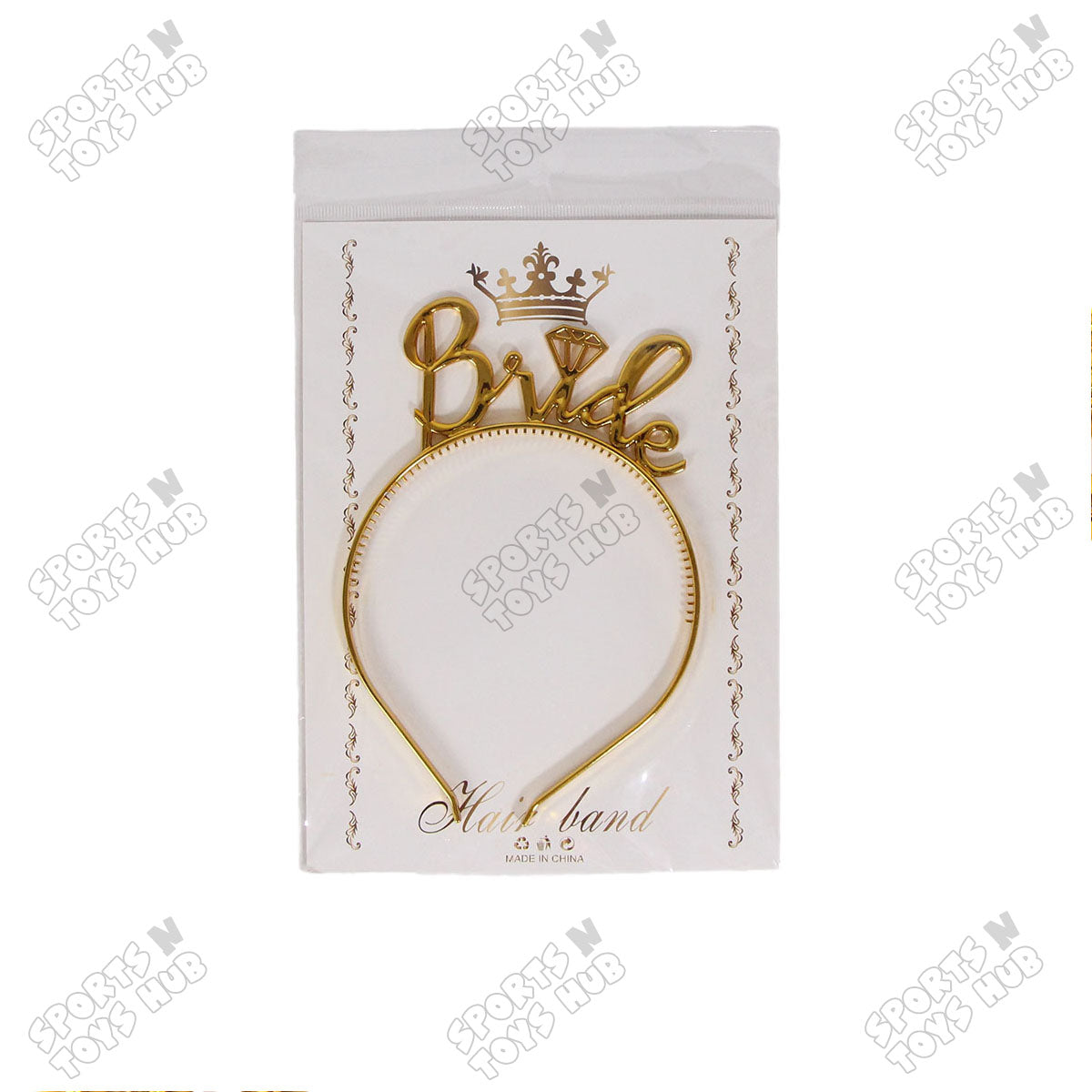 Bride Metallic Shinny Hairband Collection