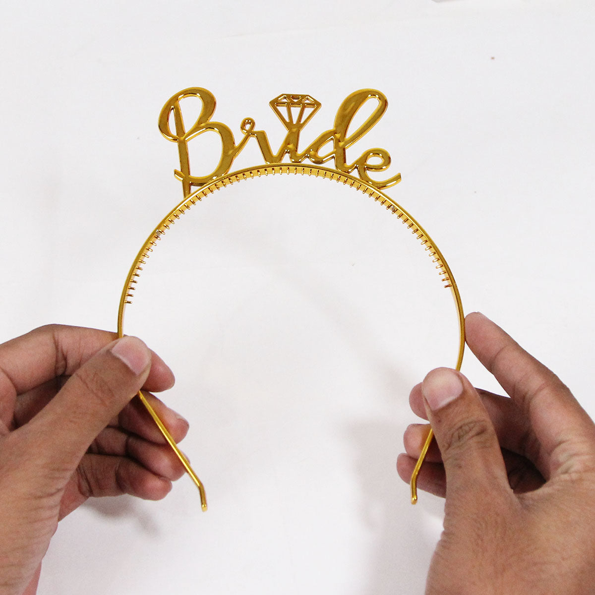 Bride Metallic Shinny Hairband Collection