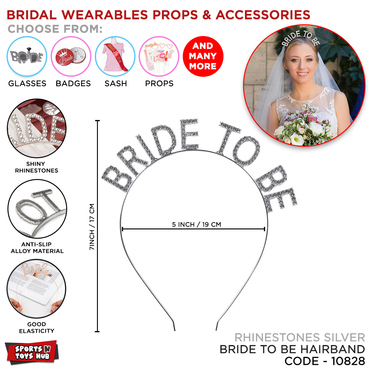 Bride To Be Hairband Collection