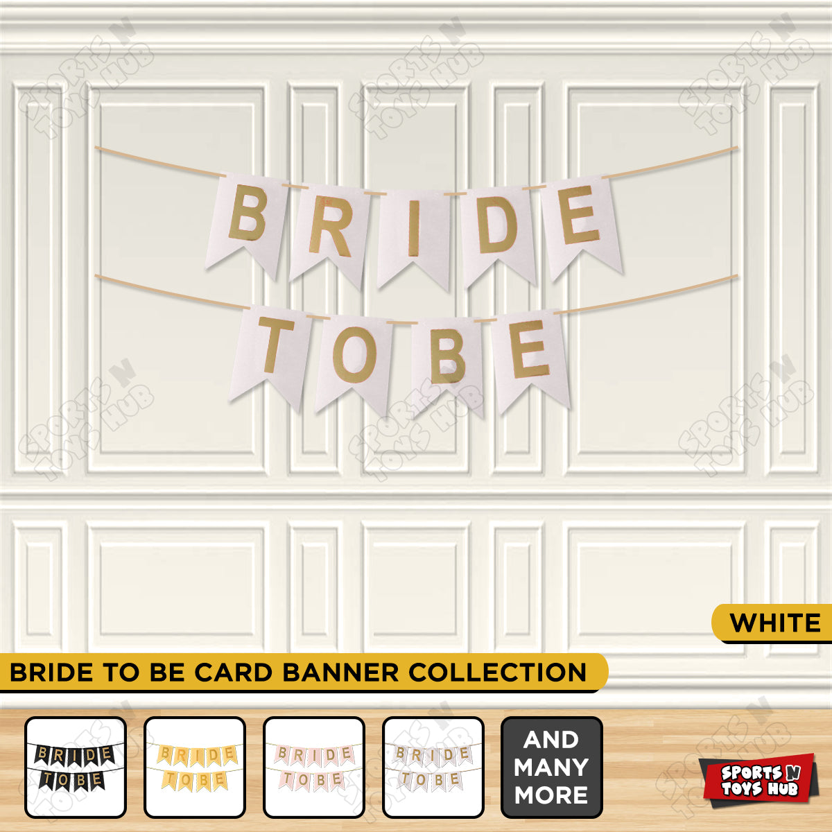 Bride To Be Card Banner Collection