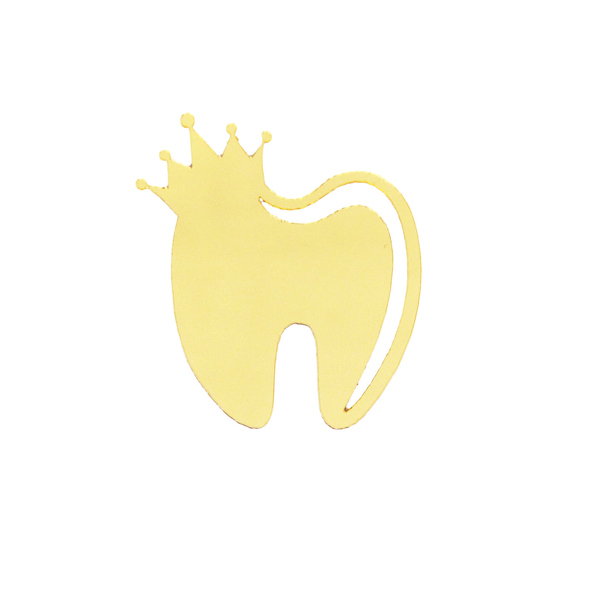 My Tooth Tag Style Acrylic Cake Topper - Pack Of 6