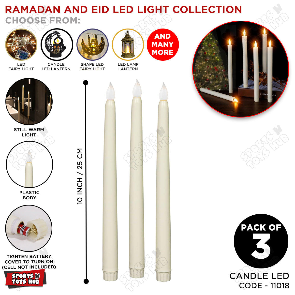 LED Candles Battery Operated Led Taper Candle Lights