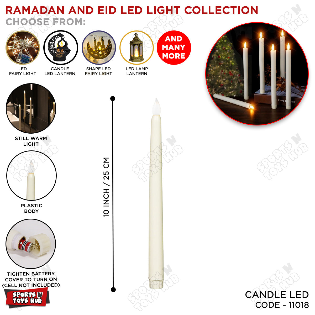 LED Candles Battery Operated Led Taper Candle Lights