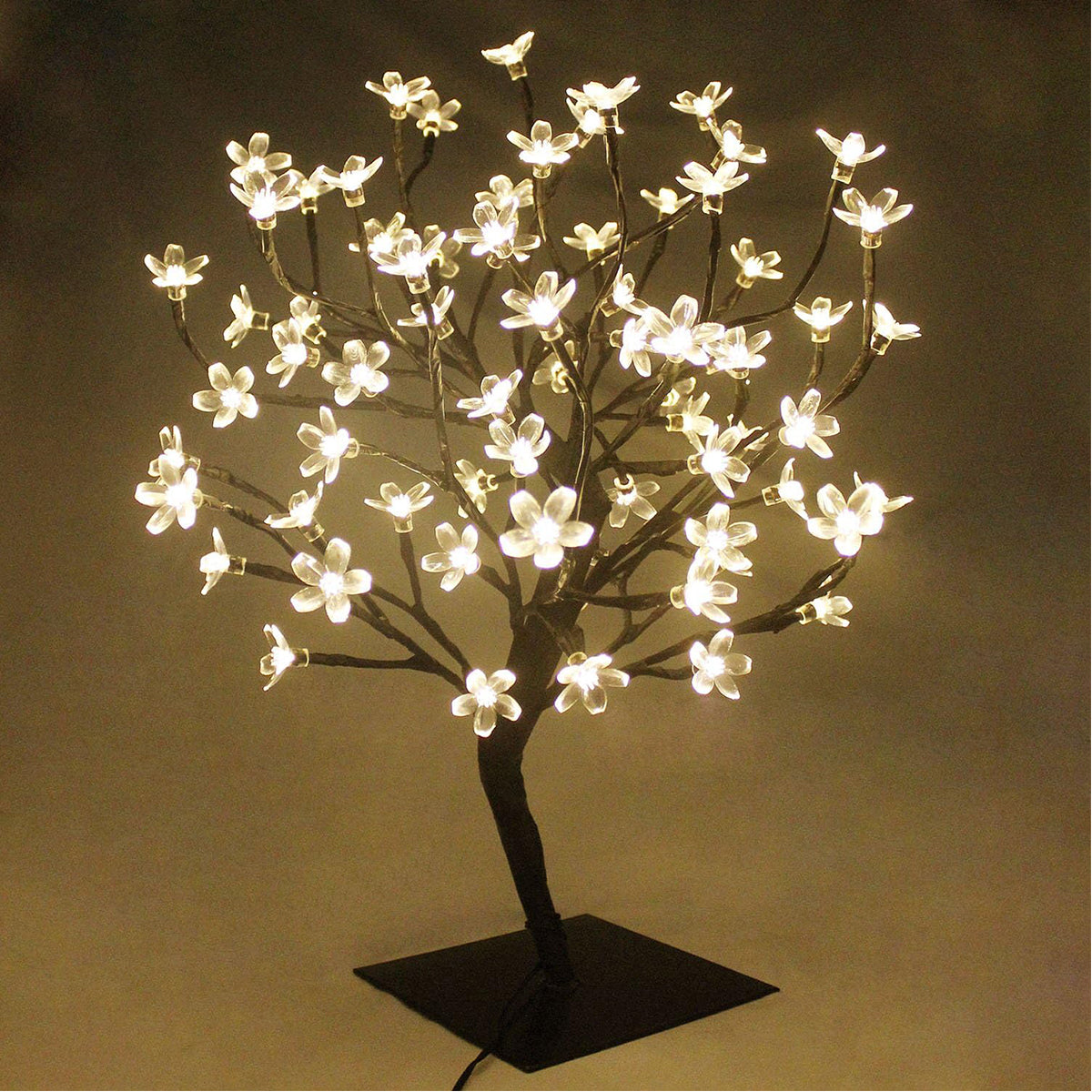 Cherry Blossom Tree LED Lights 220v Electrical Decor Lamp for Home Decoration