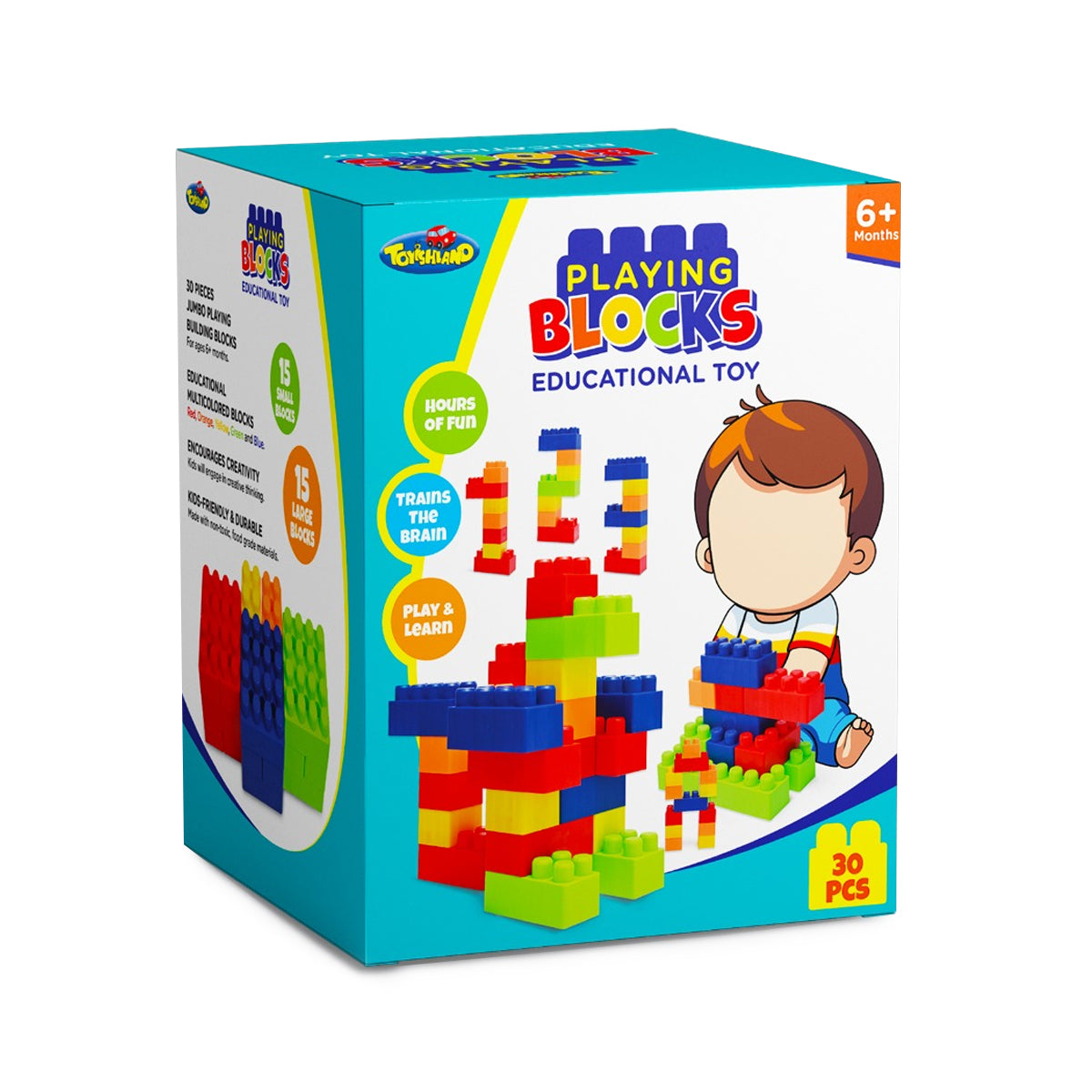 Playing Blocks Educational Toy - 30 Pcs