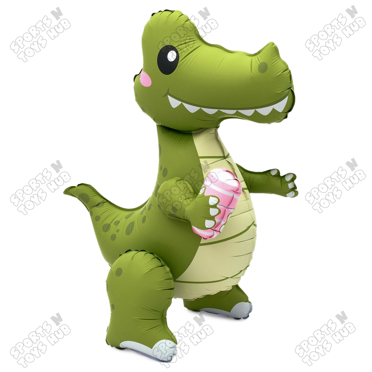 4D Crocodile Foil Balloon - 60x49 CM