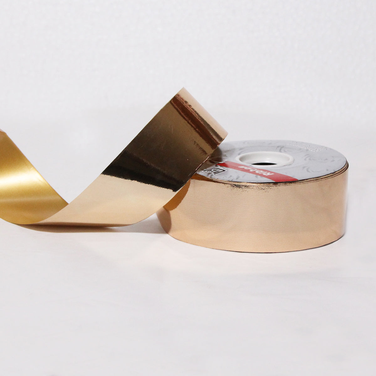 2 Inch x 80 Yards – Wide Shiny Metallic Chrome Curling Ribbon Roll for Gift Wrapping, Bouquet Packing & Event Decor