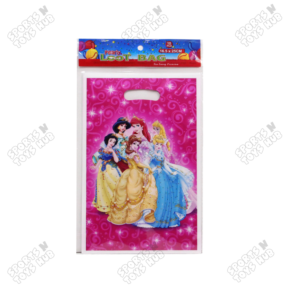 Princess Goodies Gift Bags - 10 Pcs