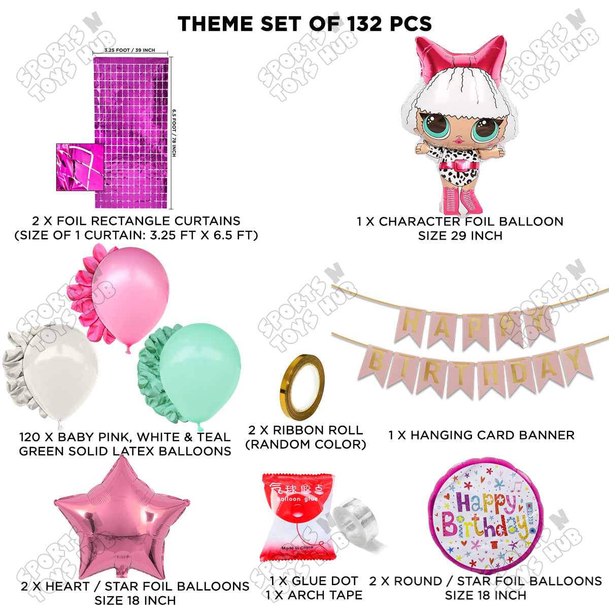 L.0.L Diva Card Banner Arch Theme Collection