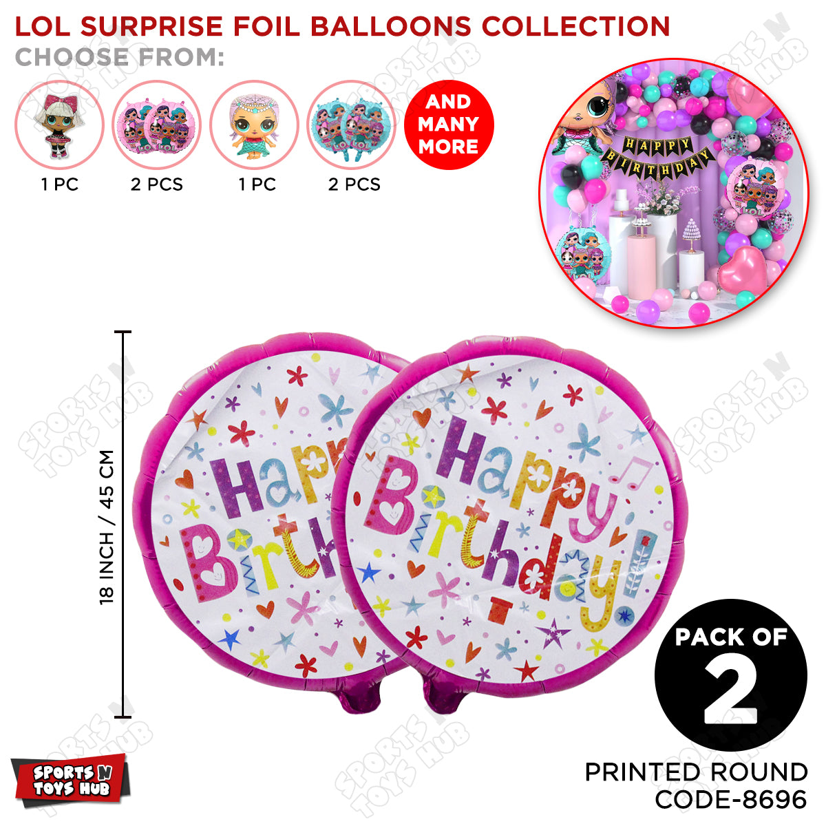 Diva Cartoon Round Foil Balloon