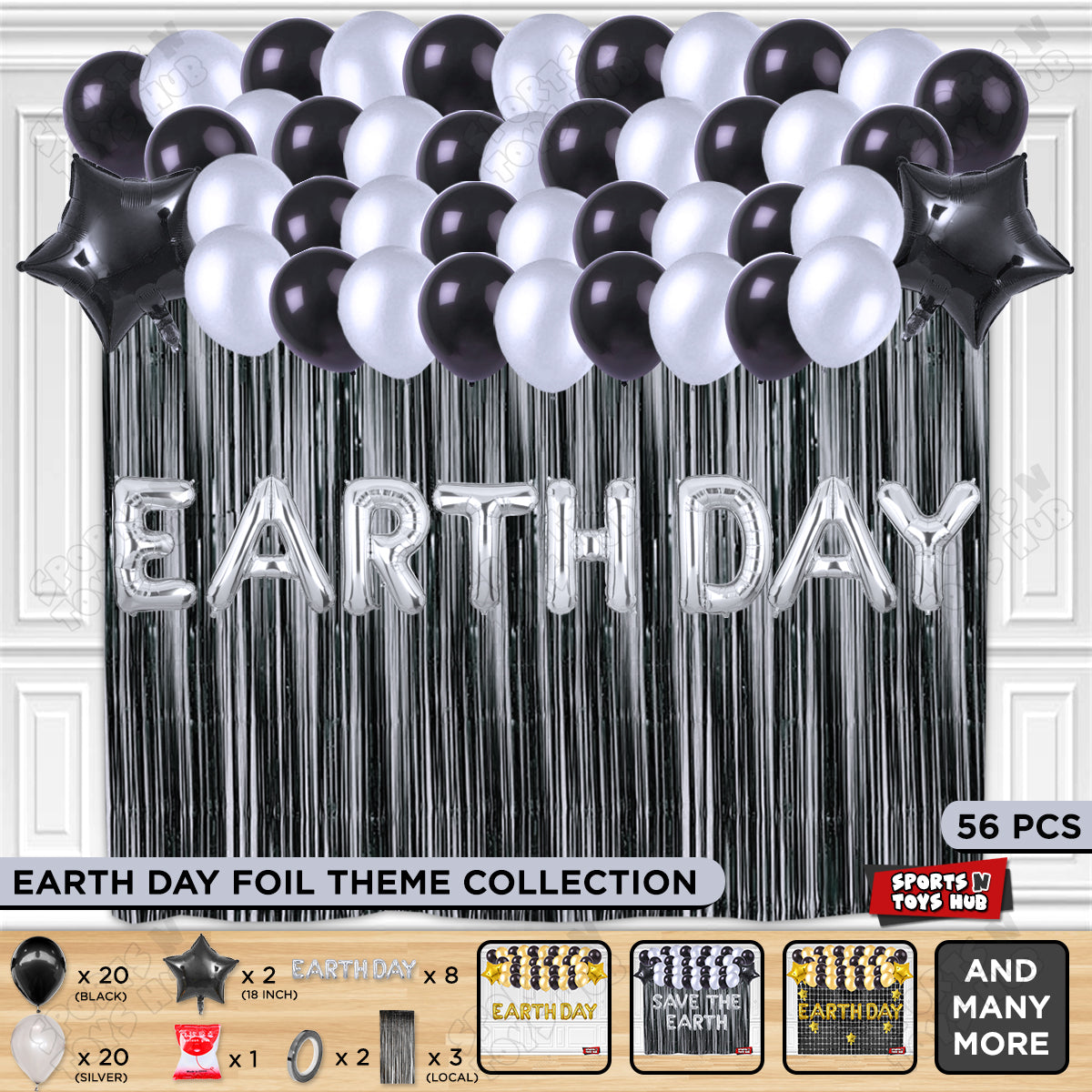 Earth Day Foil Letters Theme Collection