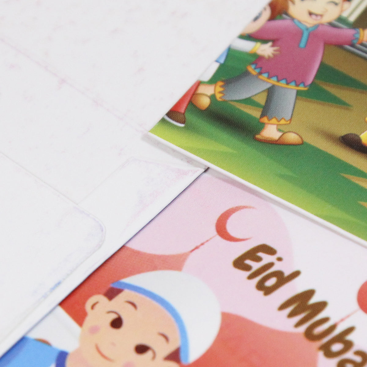 Cartoon Character Printed Mini Money Eidi Envelopes - Pack of 10 Assorted Prints