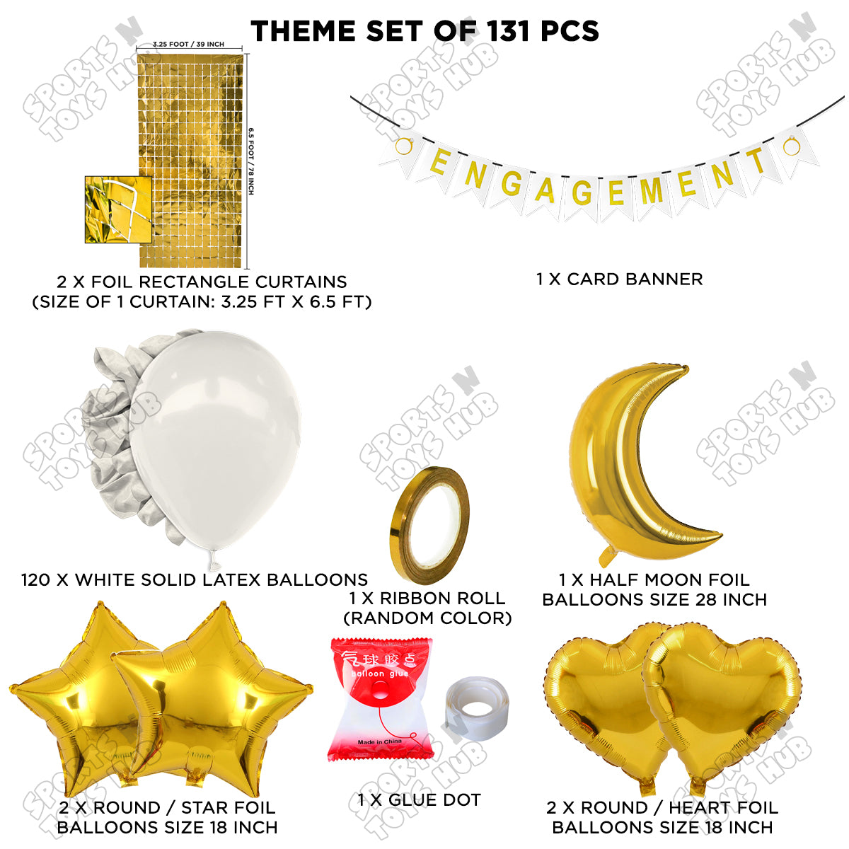 Engagement Card Banner Arch Theme