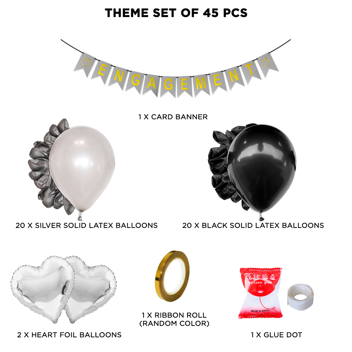 Engagement Card Banner Theme Without Curtain