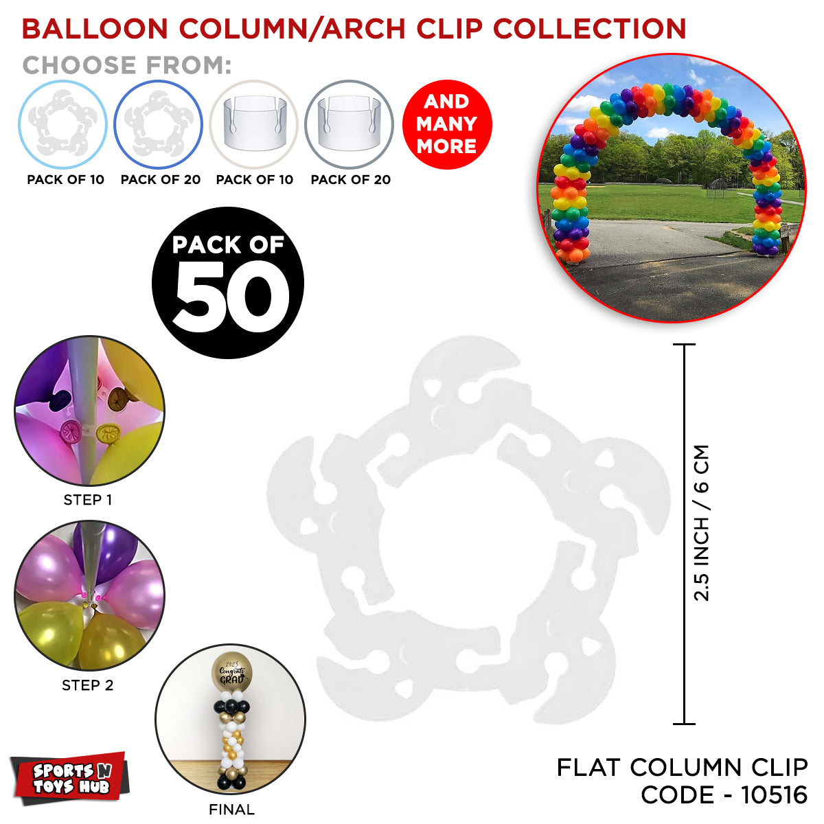 Balloon Column Clip Collection
