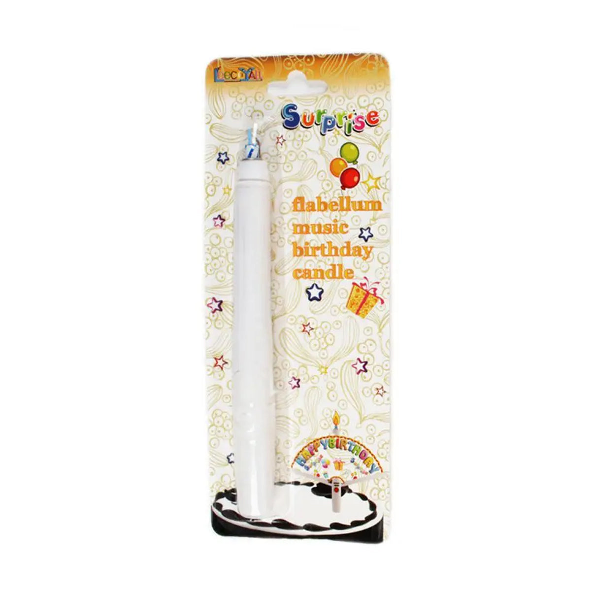 Happy Birthday Surprise Fan Party Candle