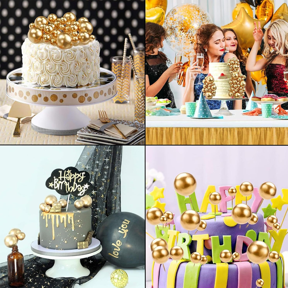 Faux Cake Decoration Balls β Decorative Foam Spheres for Cakes, Displays & Event Styling