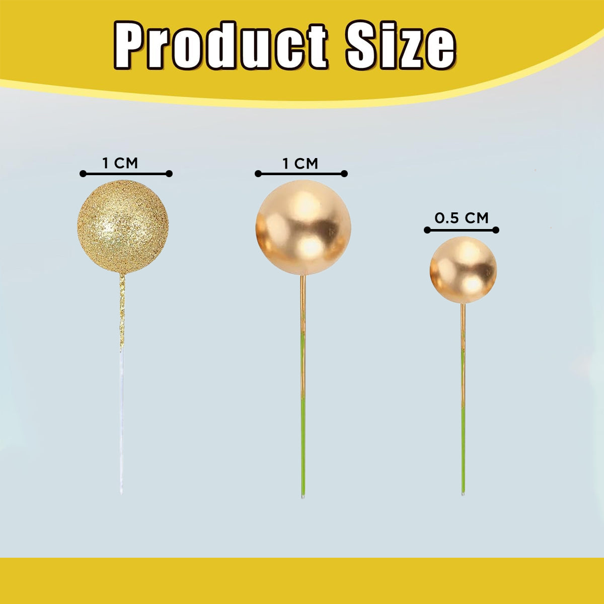 Faux Cake Decoration Balls β Decorative Foam Spheres for Cakes, Displays & Event Styling