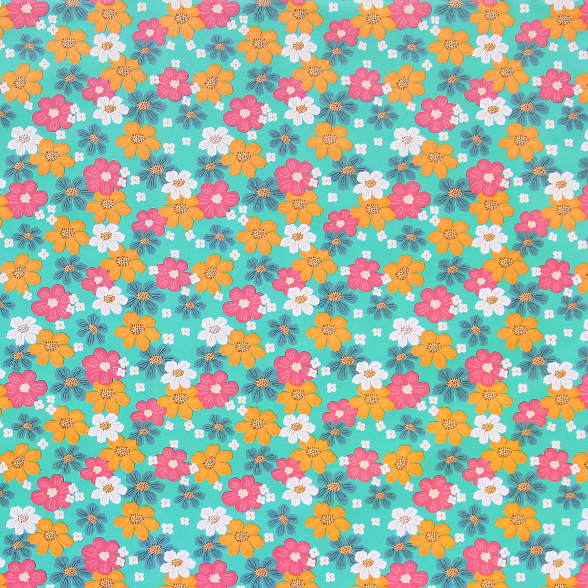 Floral Bliss Style Gift Wrapping Paper Collection, Papers Wrap Sheets