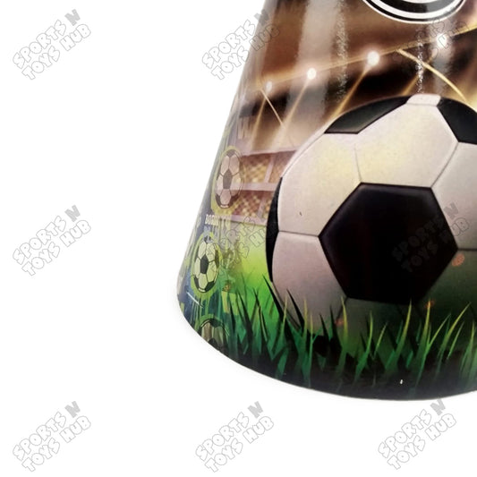 6 Pcs Happy Birthday Football Printed Caps