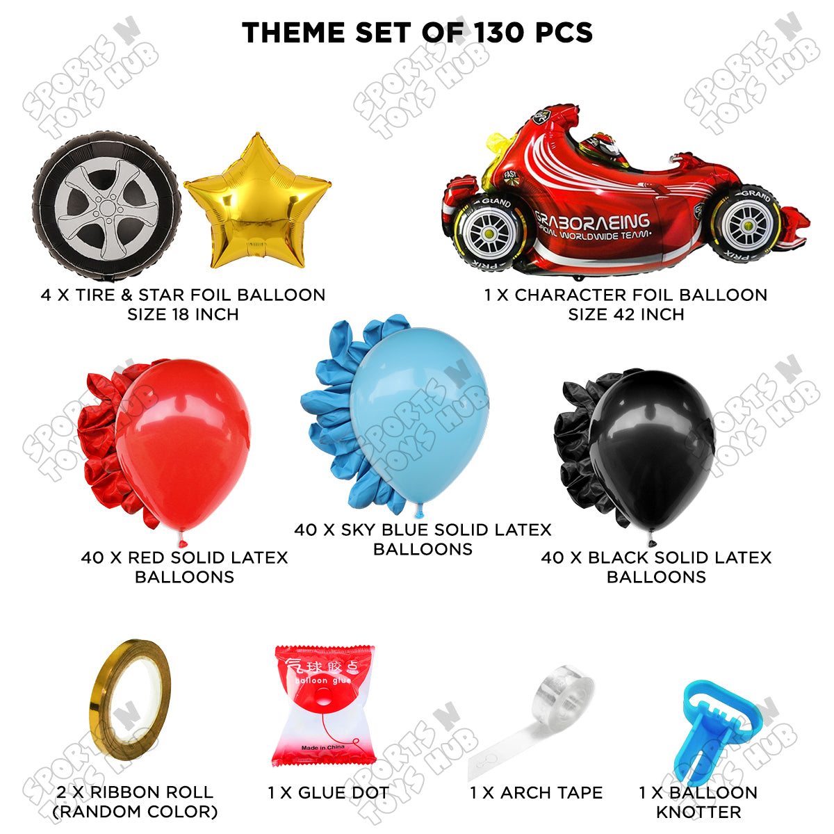 Formula One Arch Theme Set