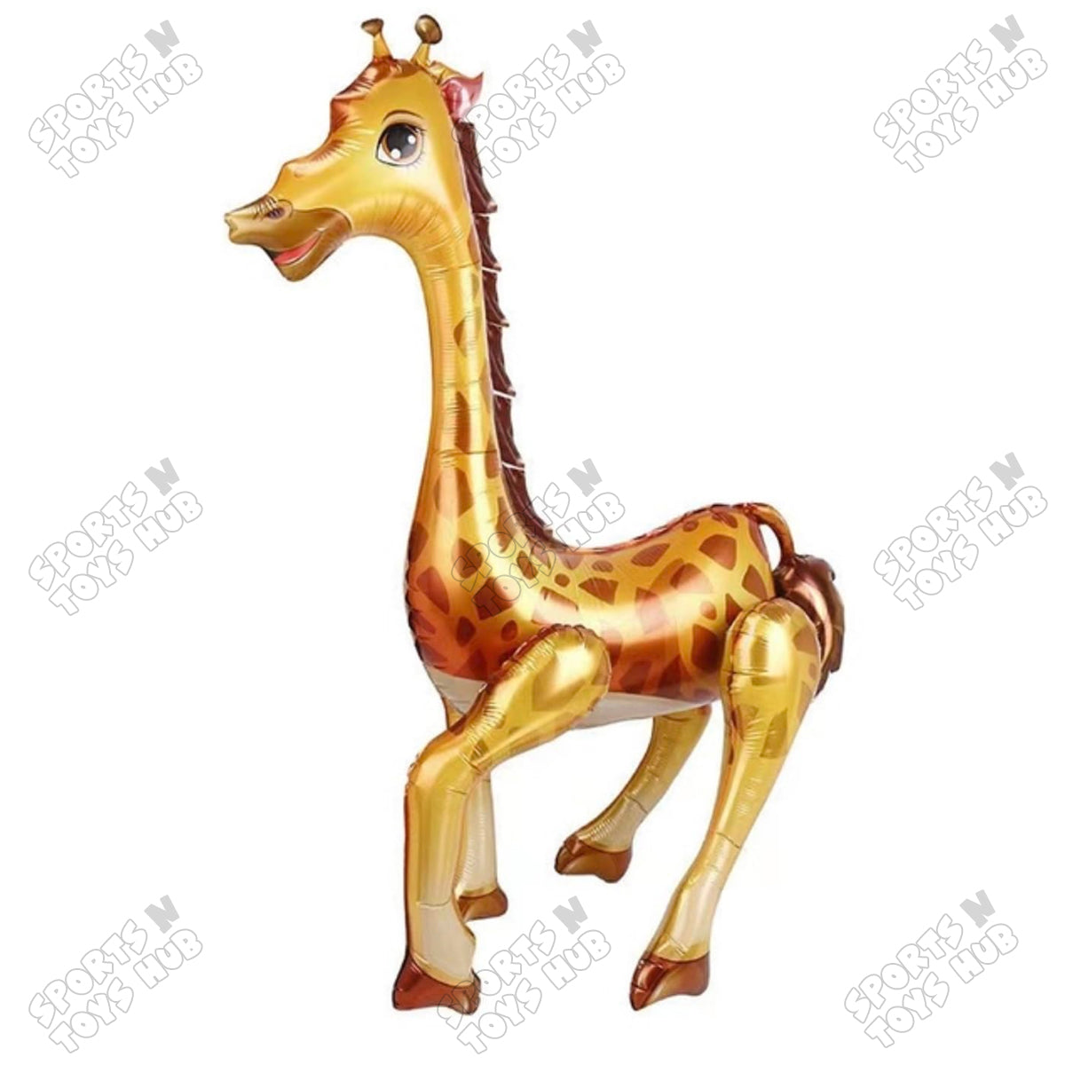 4D Giraffe Foil Balloon - 80x62 CM