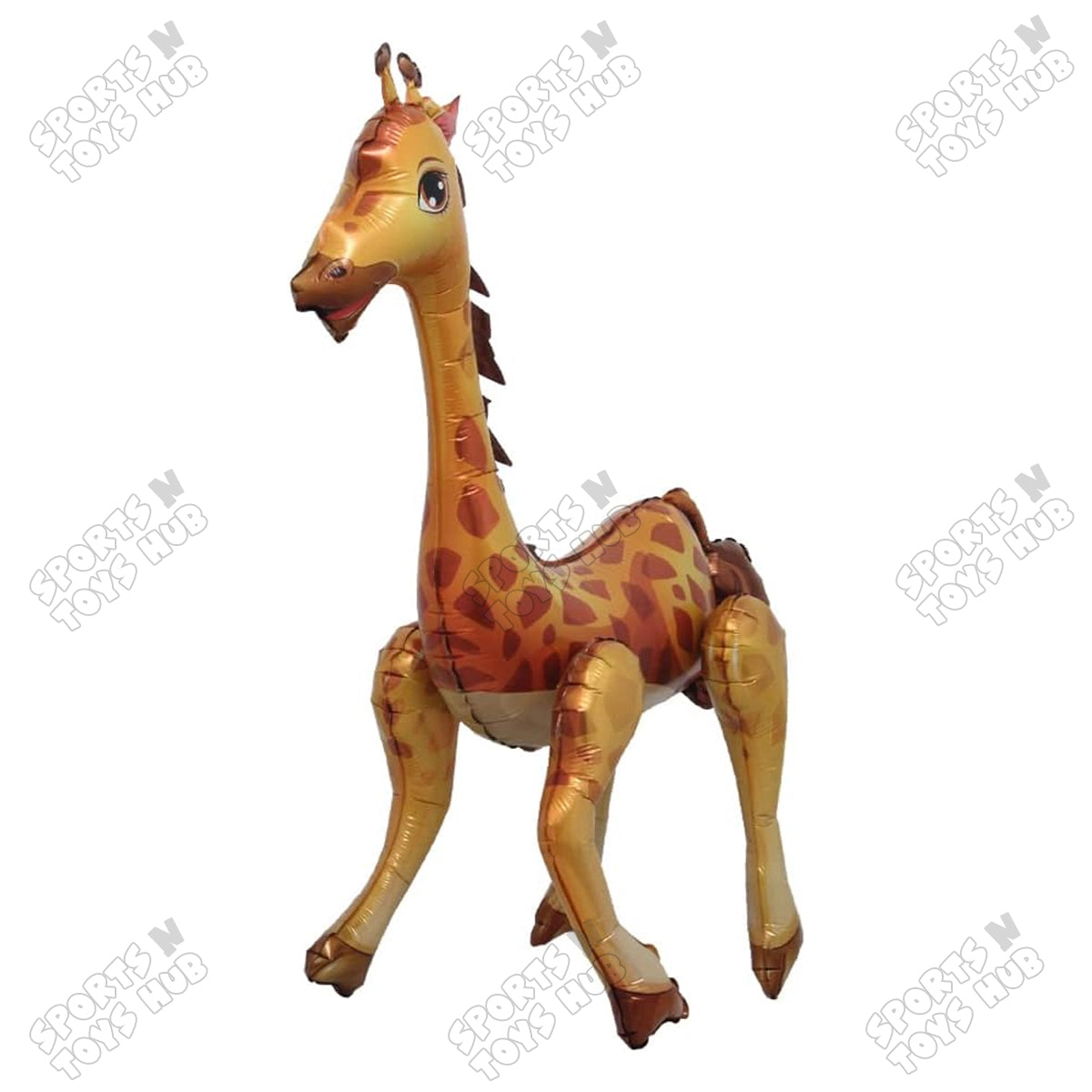 4D Giraffe Foil Balloon - 80x62 CM