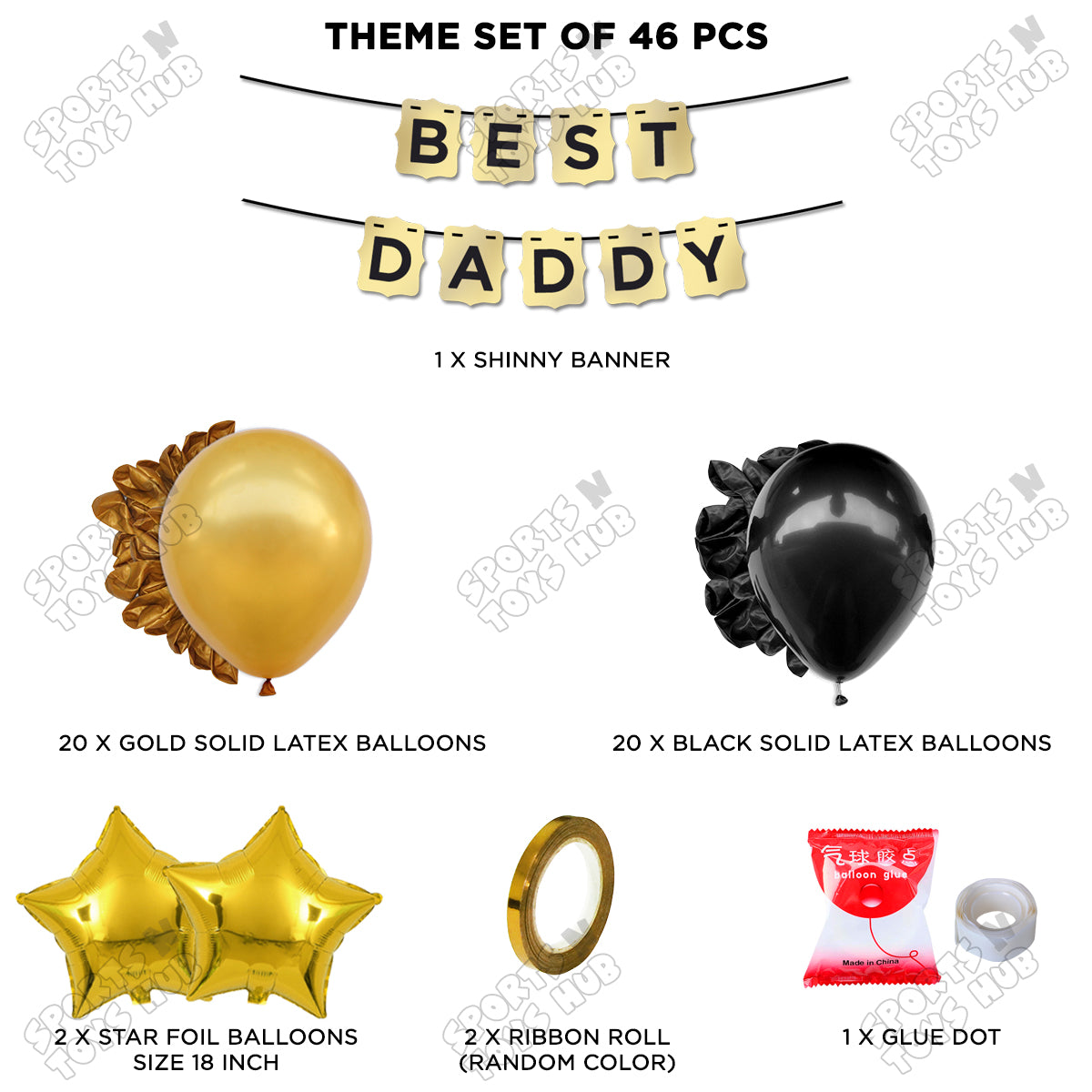 Best Daddy Shinny Gold Card Banner Theme Collection