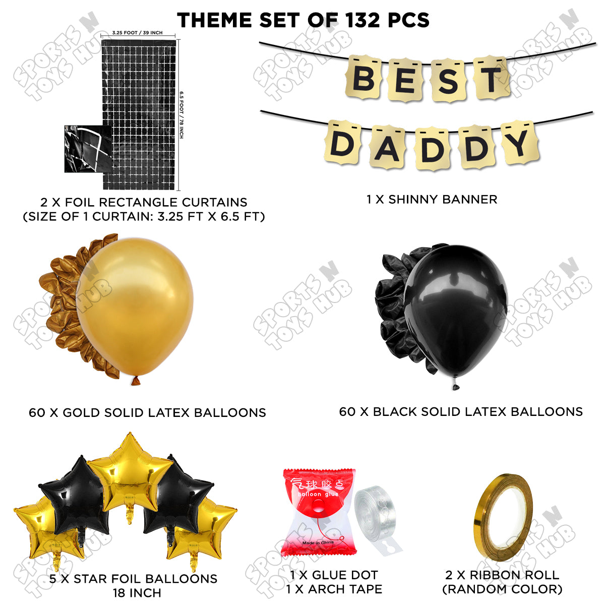 Best Daddy Shinny Gold Card Banner Theme Collection