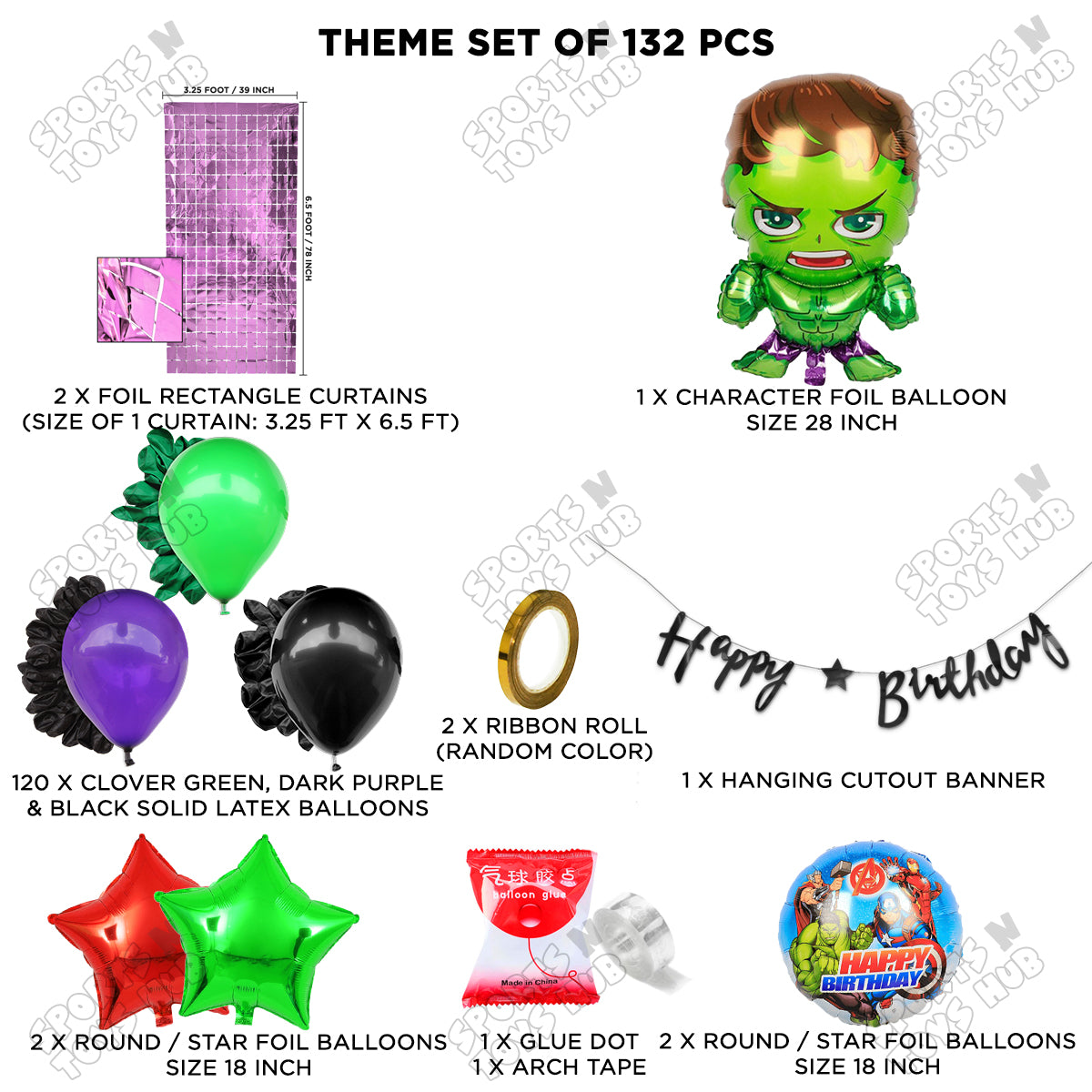 H-u-l-k Banner Arch Theme Collection