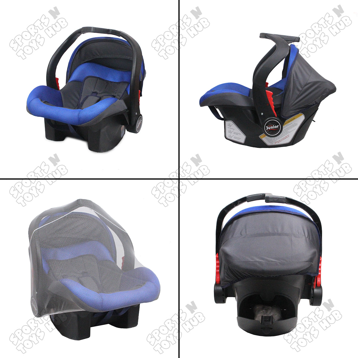 Jumbo Junior Baby Rocker Carry Cot For Kids