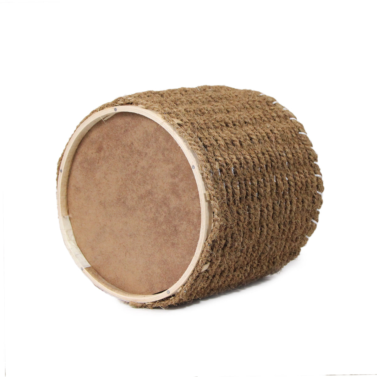 Jute Round Cylinder Basket Organizer Set Of 3 - Combo Pack