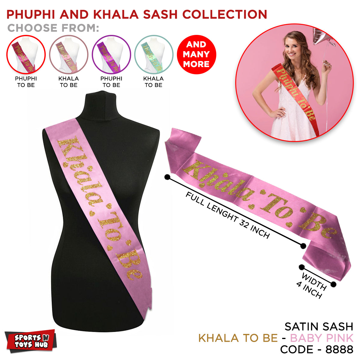 Khala To Be Sash Collection