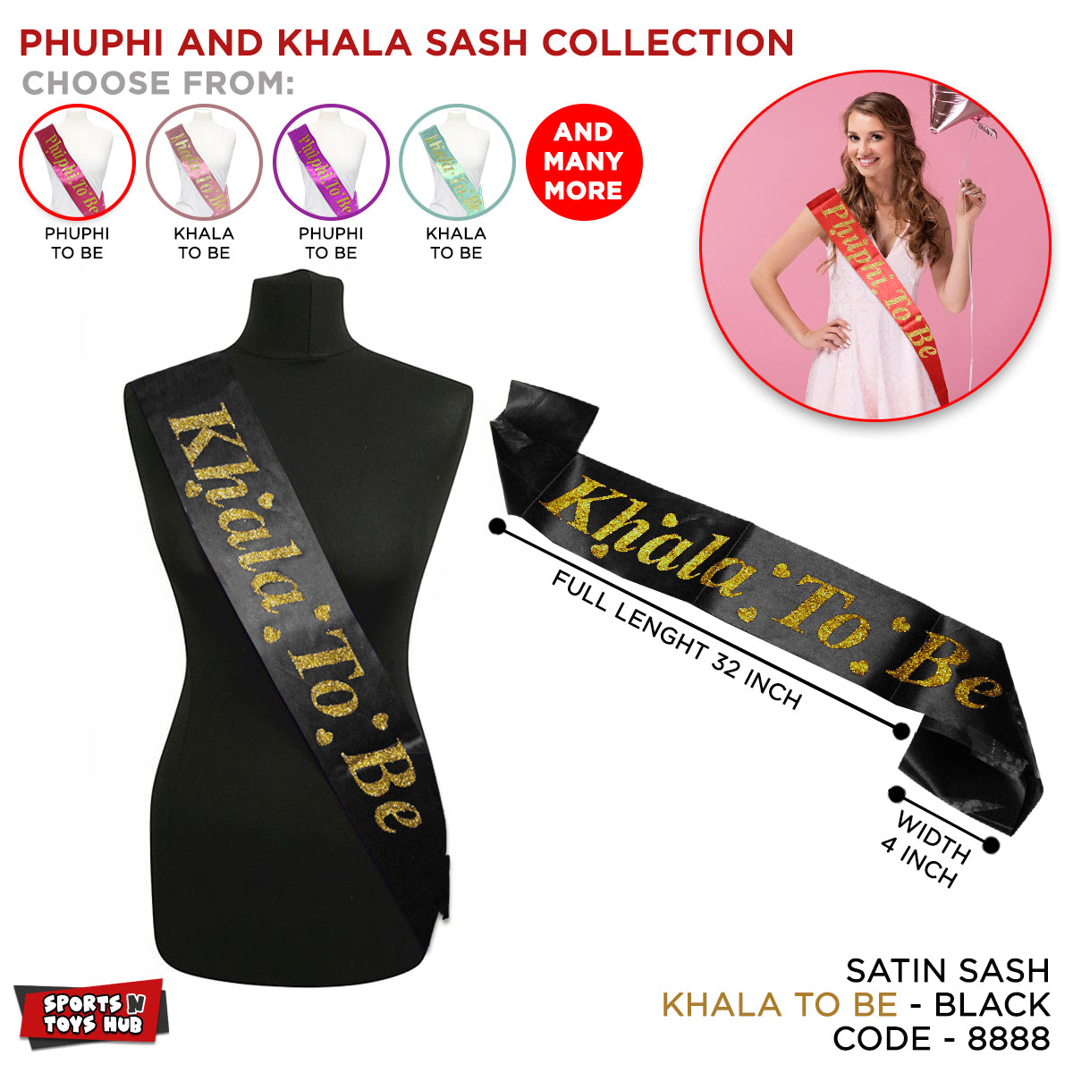 Khala To Be Sash Collection