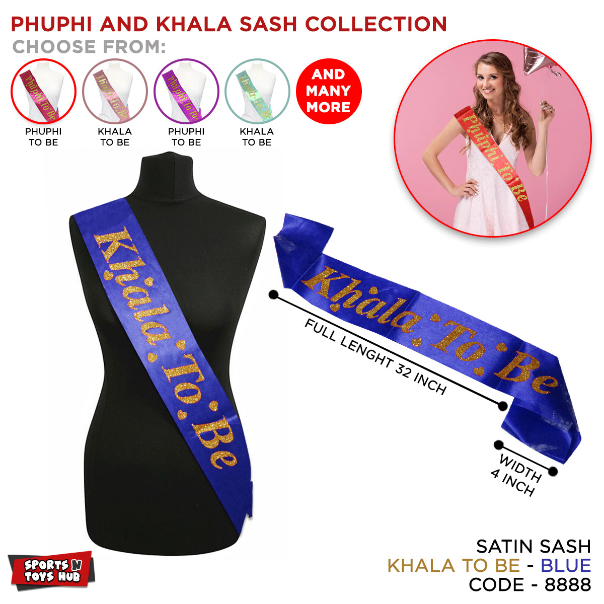Khala To Be Sash Collection