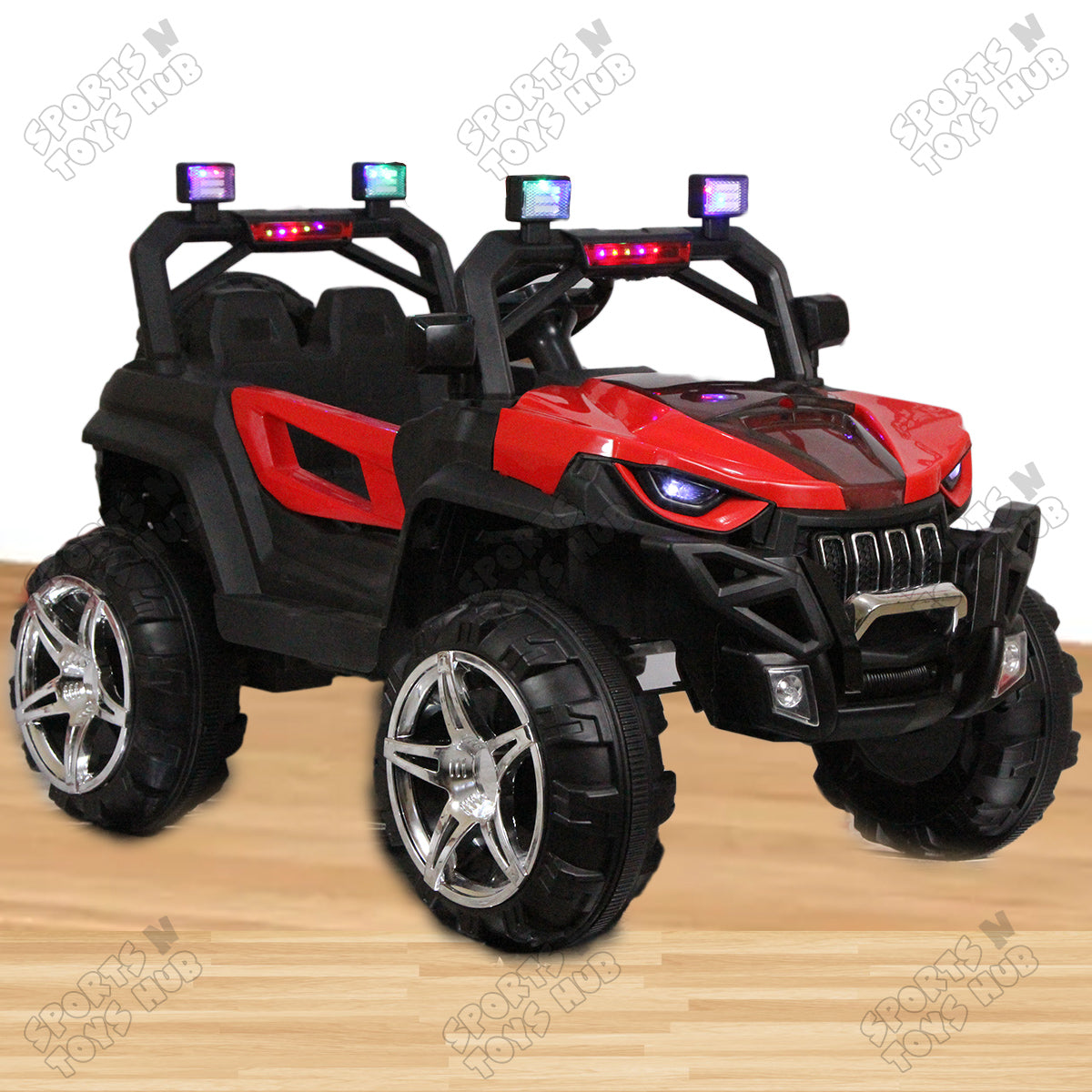 Lagender Off Road Style Jeep - Kids Ride on Battery Operated Electric Car With Lights & Music