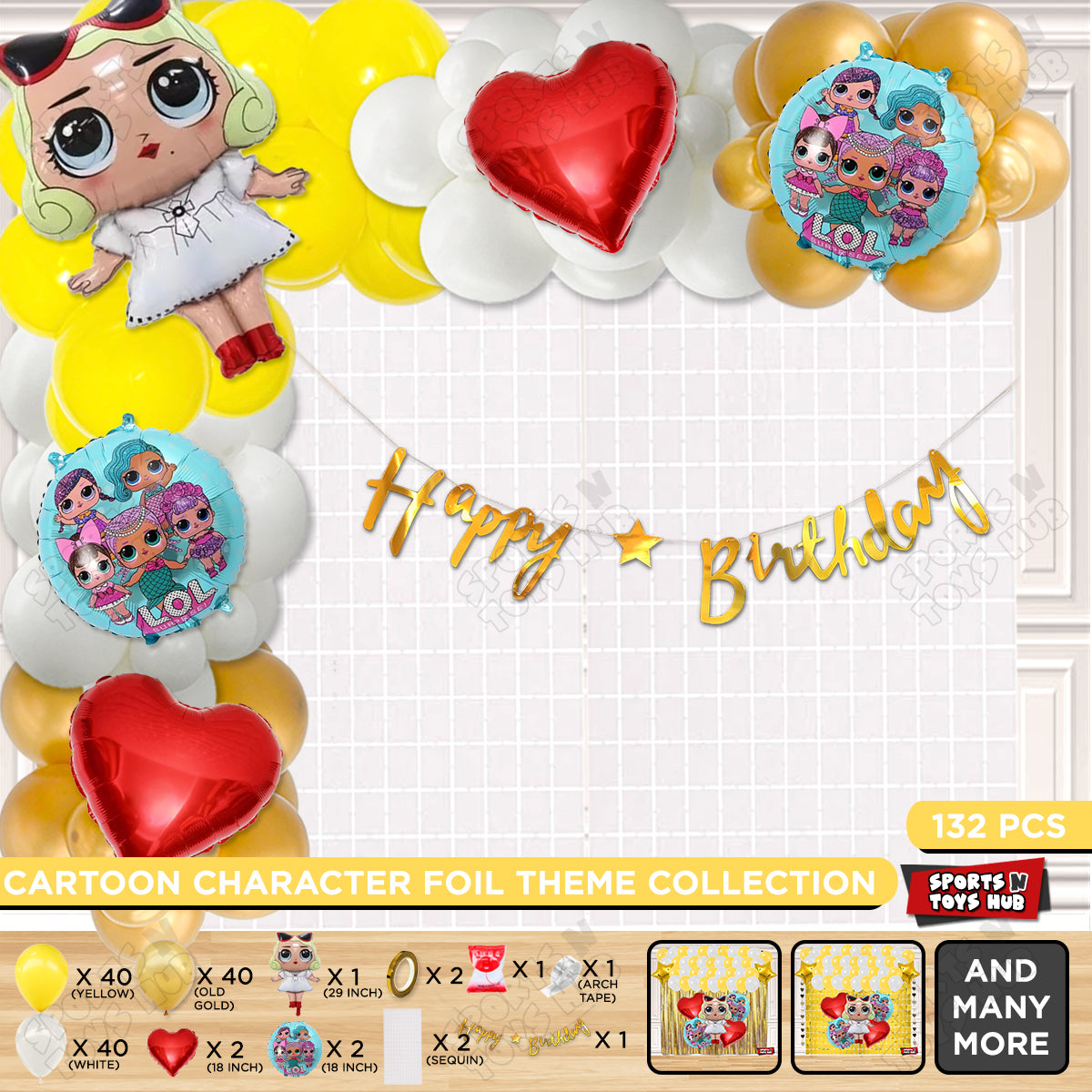 L.0.L Leading Baby Cursive Banner Arch Theme Collection