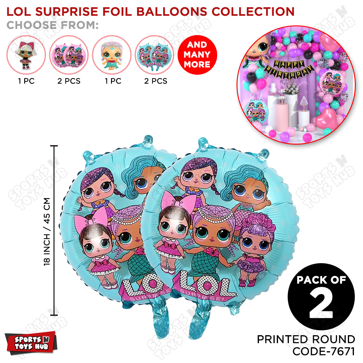 Leading Baby Cartoon Round Foil Balloon