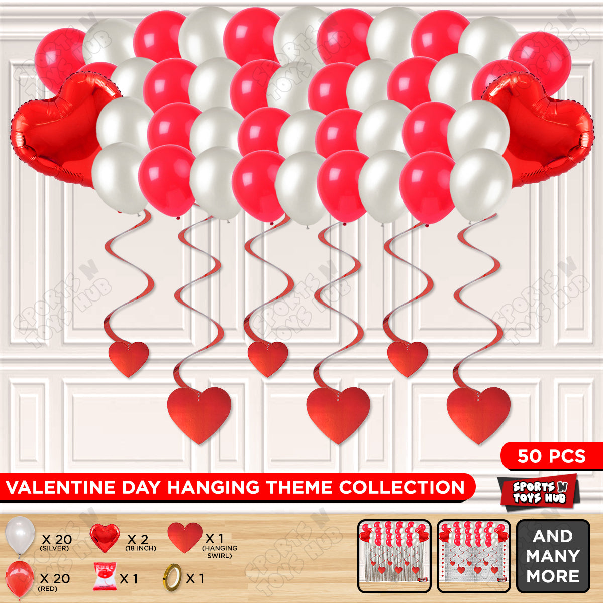Heart Shape Swirl Theme Collection