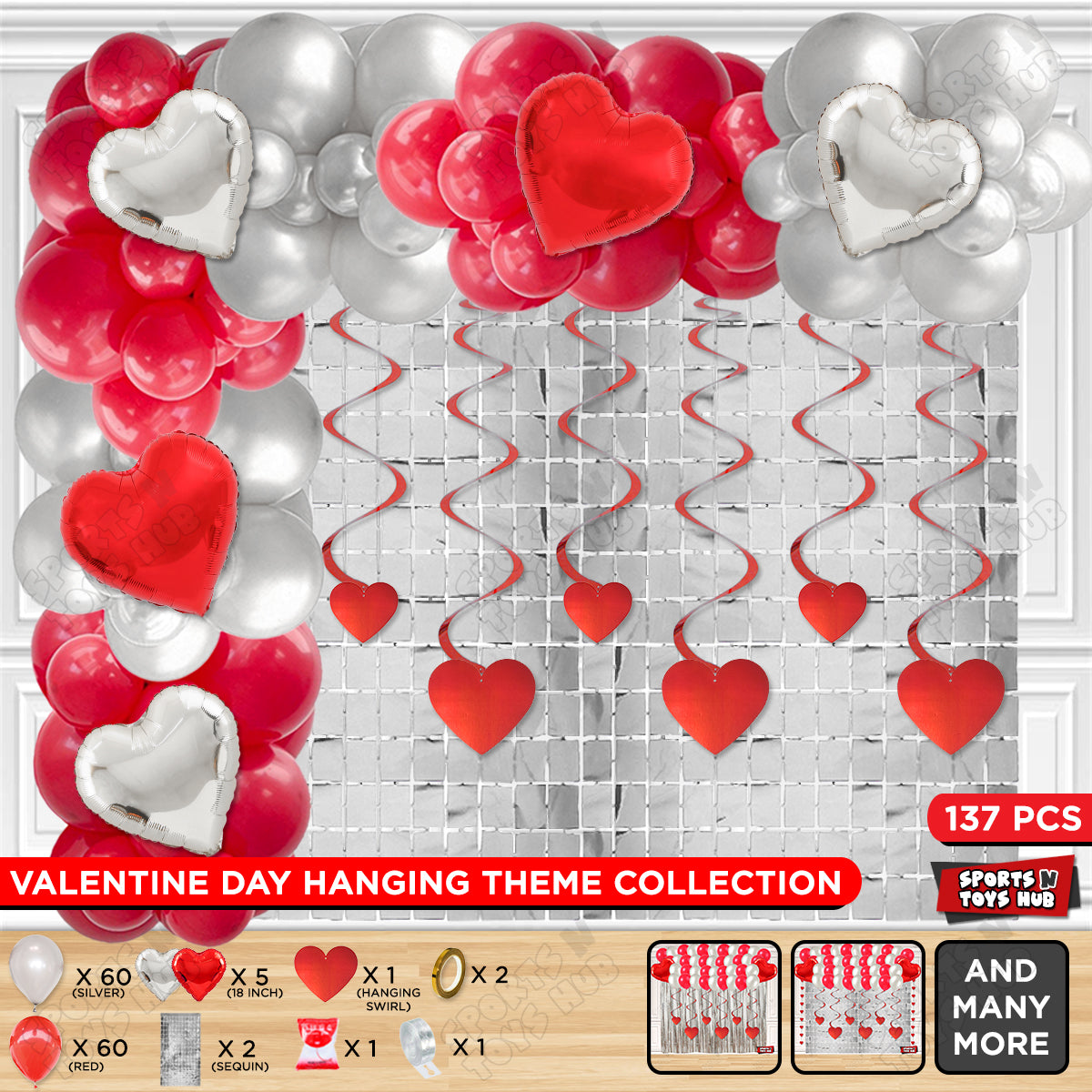 Heart Shape Swirl Theme Collection