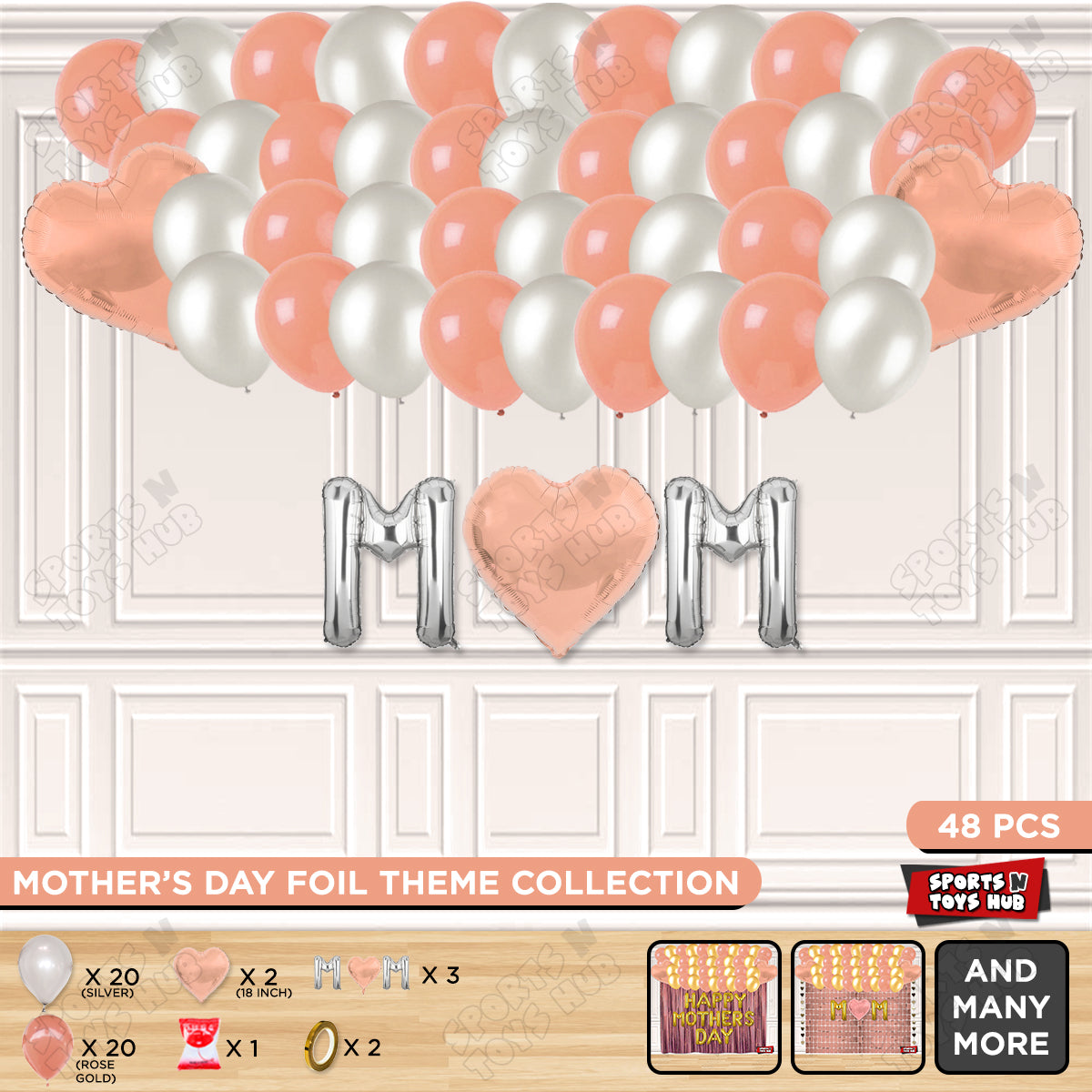 M♡m Foil Letter Garland Theme Collection
