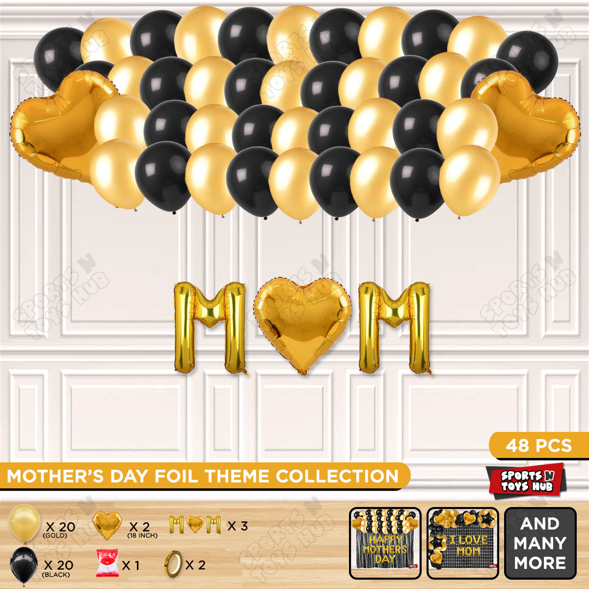M♡m Foil Letter Garland Theme Collection