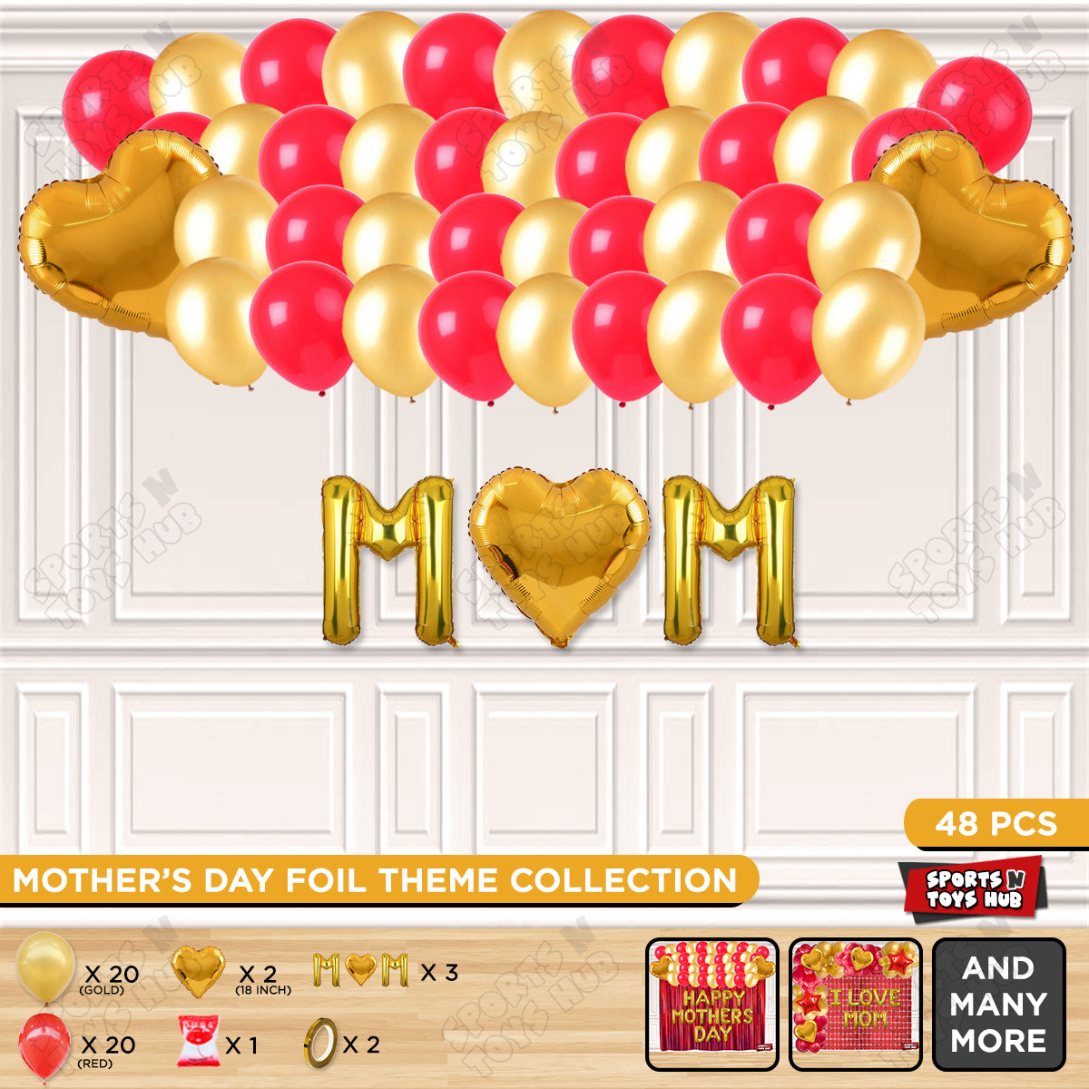 M♡m Foil Letter Garland Theme Collection