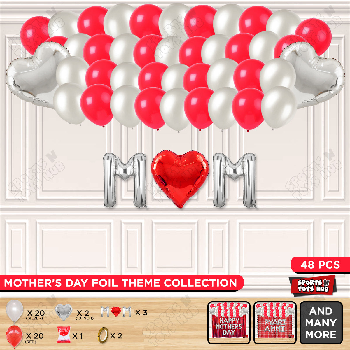 M♡m Foil Letter Garland Theme Collection
