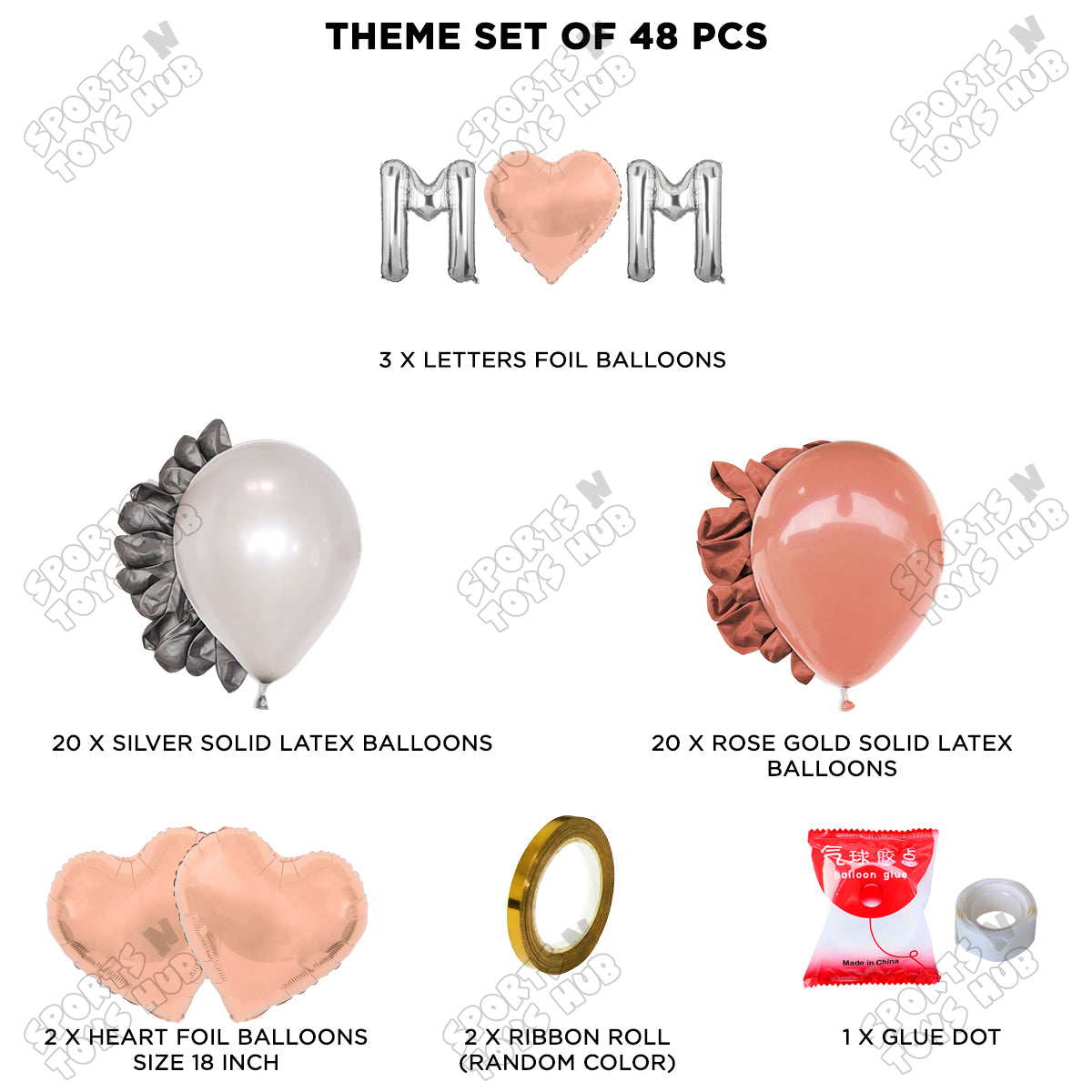 M♡m Foil Letter Garland Theme Collection