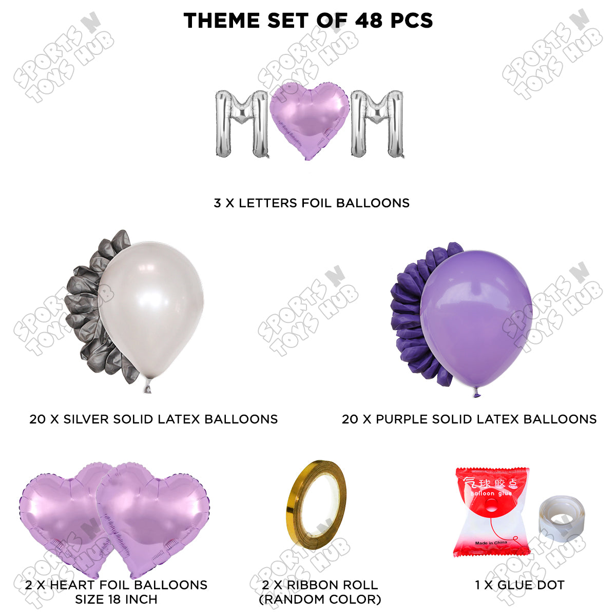 M♡m Foil Letter Garland Theme Collection