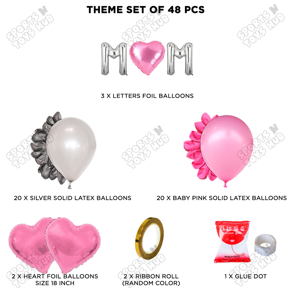 M♡m Foil Letter Garland Theme Collection