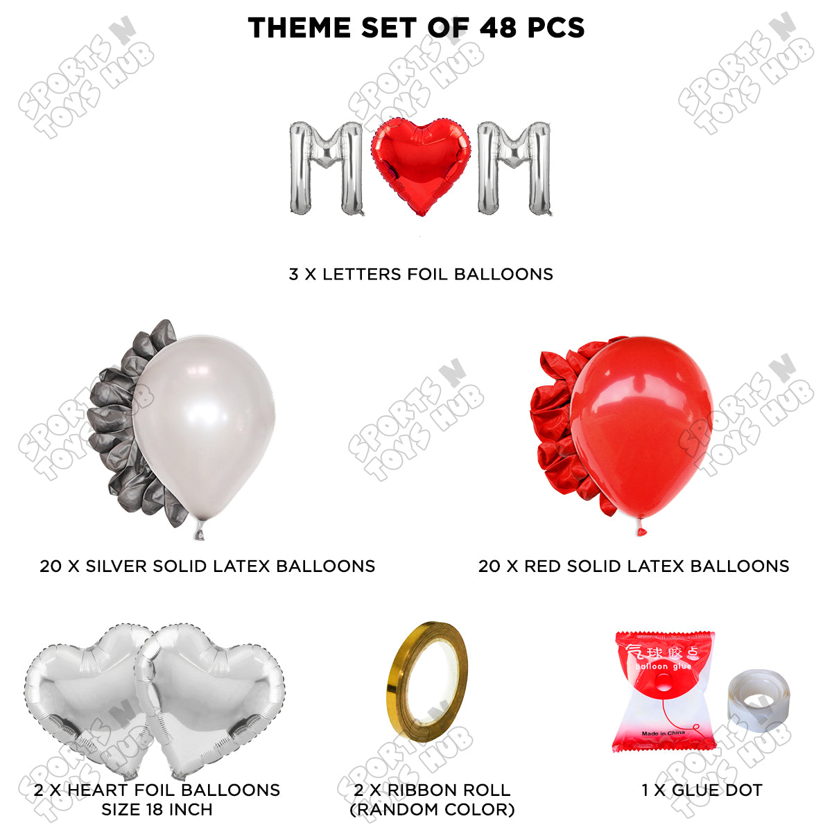 M♡m Foil Letter Garland Theme Collection