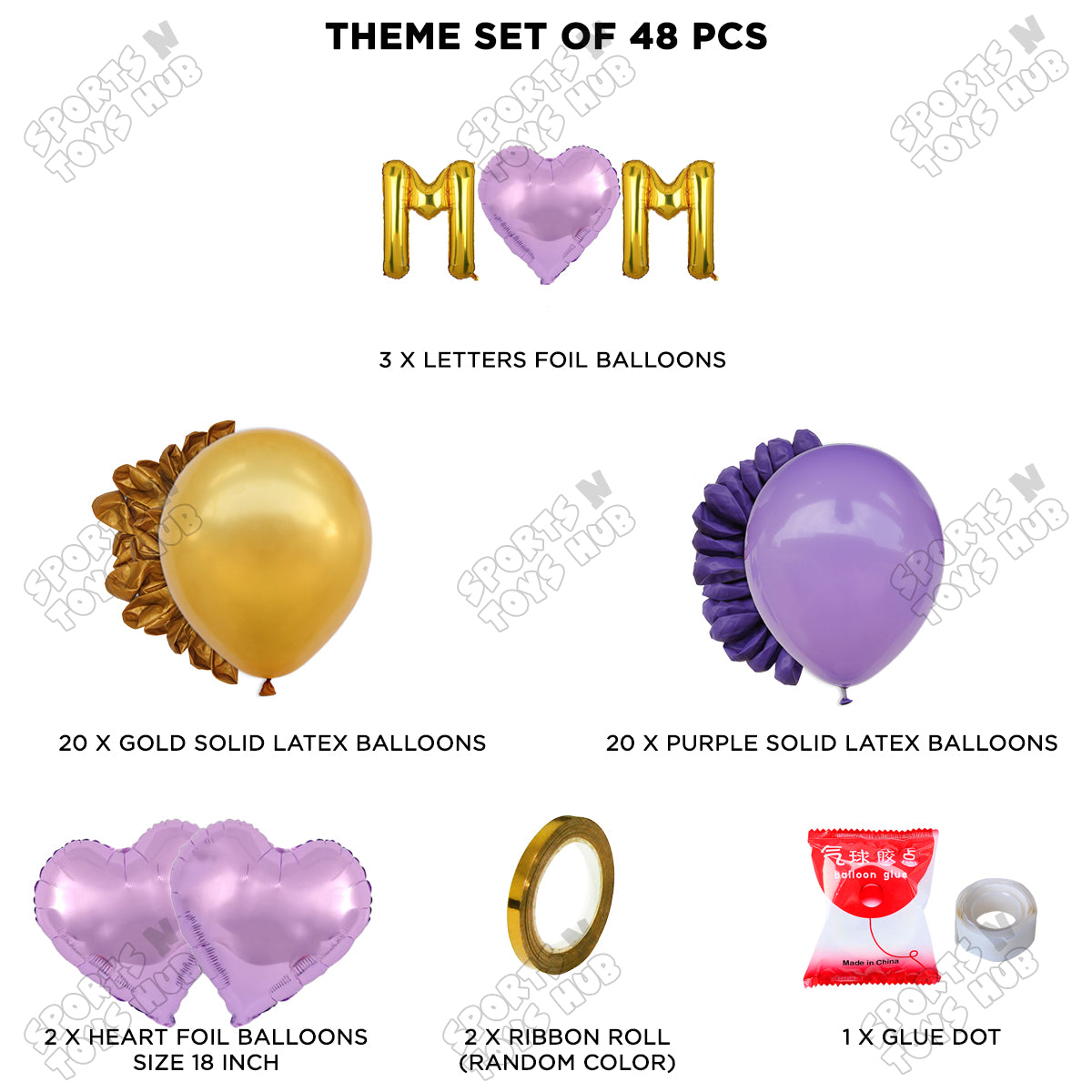 M♡m Foil Letter Garland Theme Collection