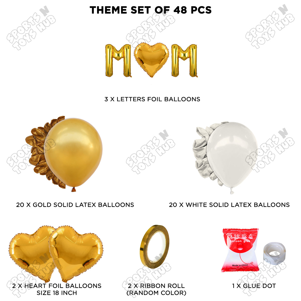 M♡m Foil Letter Garland Theme Collection